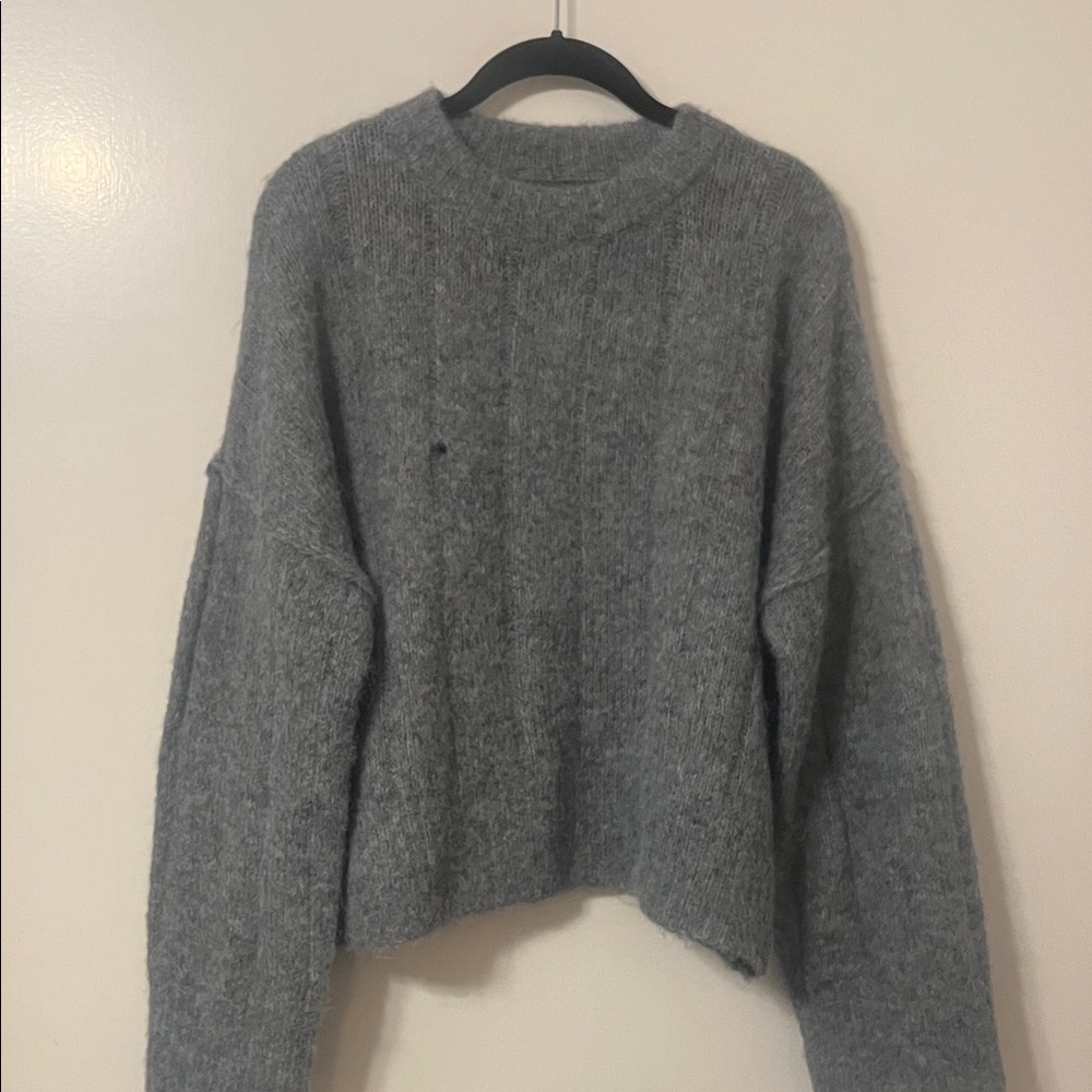 Topshop Charcoal Gray Women's Sweater size Small